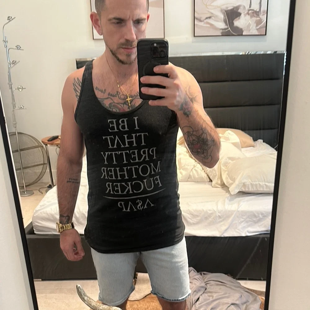 A$AP “I BE THAT PRETTY MOTHER FCKER” Graphic Tank Top - Picture 3 of 4